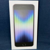 ◆ iPhone SE3 64GB 第3世代 SIMフリー スターライト ホワイト白 送料無料 ◆