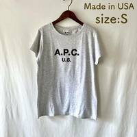■ おそらく未使用 ■ 定価11,000 ■ A.P.C US コレクション ■ US STAR Tシャツ S ■ /