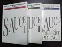フランス料理技法 ソース&スープ 全3巻　SAUCE ET POTAGE
