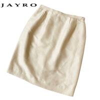 1866新品 JAYRO ジャイロ 膝丈 スカート シャンパン ベージュ M