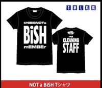 【オフィシャル品Lサイズ】BiSH Tシャツ『CLEANING STAFF』THIS IS NOT A BISH MEMBER