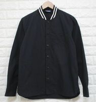 【XLARGE】エクストララージ◆襟リブ！ 長袖シャツ(黒)◆Sサイズ