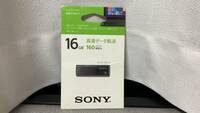 ◆SONY ソニー USBメモリ USB3.1 16GB ブラック コンパクトメタルボディ USM16W3B [国内正規品]　絶版品　です♪