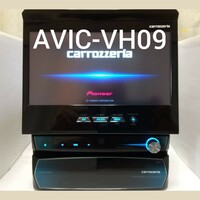  AVIC-VH09 完動品良好 美品 最新2022年4月更新地図2022年オービス入り 付属品多数 カロッツェリア carrozzeria Bluetooth 4×4 AVIC-VH