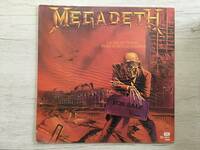 MEGADETH PEACE SELLS....BUT WHO'S BUYING アルゼンチン盤 