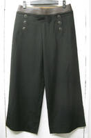ジャンポール・ゴルチエ Jean Paul GAULTIER 90年代 レザーベルト ワイド パンツ 40 （ Jean Paul GAULTIER Vintage 90's Wide Pants 40