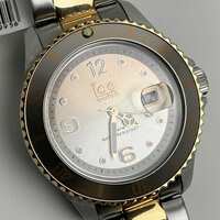 アイスウォッチ 腕時計 ice watch 016769 steel Silver sunset rose gold ミディアム [アウトレット 箱付属品なし]