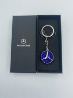 【Mercedes Benz】メルセデスベンツキーホルダー　キーリング ブルー