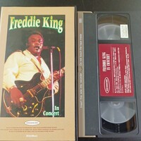 VHS_10】フレディ・キング イン コンサート ギター・レジェンドシリーズ VHS ビデオテープ
