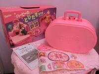 バービー 1995年 とびだす おうち 家 ピンク キャリーバッグ ビンテージ Barbie 90s マテル VINTAGE ファンシー