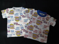 y68 ワスク WASK 新品 7800円 総柄 半袖Tシャツ 2点セット サイズ80：福袋