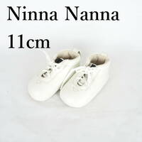MK0347*Ninna Nanna*ニンナナンナ*ベビーシューズ*11cm*白