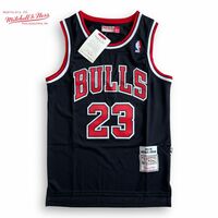貴重 新品 Mitchell&Ness社製 1997-98 NBA シカゴ ブルズ マイケルジョーダン オーセンティック ユニフォーム ゲームシャツ 23 メンズ S