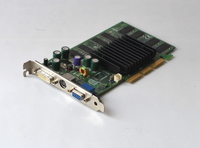 稀少！Nvidia GeForce FX5200 180-10162-0000-A03 AGP Graphics Card MacOS9/OSX