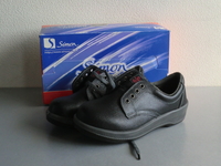 新品 シモン Simon 安全靴　短靴　7511 黒色　23.5cm EEE ワイドACM 樹脂先芯 ブラック 作業靴 セーフティーシューズ