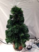 ★4364★クリスマスツリー　高さ64cm　ファイバーツリー　クリスマス　イルミネーション