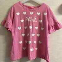 ロニィ　RONI Tシャツ　MLサイズ　145 140 ピンク　150
