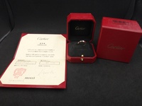 【本物】超美品　Cartier　カルティエ　ラニエール　Ｋ１８ＰＧ　４７　ピンクゴールド　ケース/箱/保証書