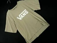 ネコポスOK VANS バンズ ロゴ Tシャツ sizeF/グレー ■◆ ☆ dhb8 レディース