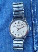 Hesso ヘッソー 希少 アンティーク 腕時計 稼働品 当時物 保管品 中古現状品 17 JEWELS スイス製 SWISS MADE 白文字 4568G