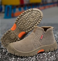 新入荷 　作業靴 安全靴 メンズ 鋼先芯 つま先保護 滑りにくい 踏み抜き防止 スニーカー 軽い 通気 女性サイズ対応 おしゃれ23.5cm~27.5cm