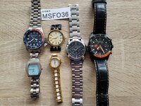 MSFO36　ジャンク品　ユニセックス腕時計　腕時計　時計　おまとめ　D＆G　CORUM　CHARRIOL　など