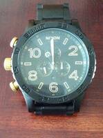 NIXON ニクソン 腕時計 THE 51-30 CHRONO BLACK GOLD [並行輸入品]