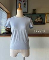 aps189 美品 ARMANI アルマーニ レディース ストレッチ シャツ