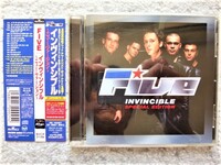 F【 FIVE / INVINCIBLE SPECIAL EDITION 】国内盤（解説・訳詞付き）大ヒットした２ndアルバムに７曲を追加したニューバージョン