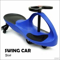スイングカー 青 ブルー ハンドルだけで進む 動力なし 安全 おもちゃの車 外遊び 大人もOK/10