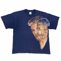 希少 XL 90's David Bowie db Tシャツ 1995 デビッドボウイ ロック バンド ミュージシャン SCREEN STARS EURO Vintage ヴィンテージ 古着