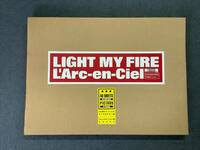 o702 L'Arc-en-Ciel LIGHT MY FIRE ポスター集50枚 ラルク プレステ用ディスク欠 2Ac0