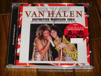 未開封新品 VAN HALEN / DEFINITIVE MADISON 1984 初回ナンバリングステッカー付 ZODIAC Eddie Van Halen David Lee Roth
