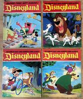 ◆ディズニー雑誌・1970年代（50年前のコミック）4冊セット「不思議の国のアリス、ピノキオ、ダンボ、ピーターパン、他」ライフ誌