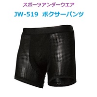 ボクサーパンツ ブラック LLサイズ (104～112cm) スポーツ用アンダーパンツ コンプレッションパンツの下に履くパンツ 汗冷え、べたつき軽減