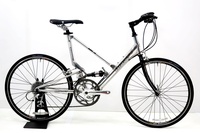 ★★ジャイアント GIANT MR4F 2007年モデル アルミ 折りたたみ自転車 バイク 24インチ C-T500mm 2×8速 シルバー