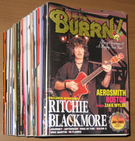 [送料無料] ヘヴィ・メタル専門誌 BURRN バーン 2003年～2005年 3年間分 全36冊セット