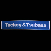 ☆【Tackey&Tsubasa】タッキー＆翼 マフラータオル(ブルー/2002年)・ 新品未使用