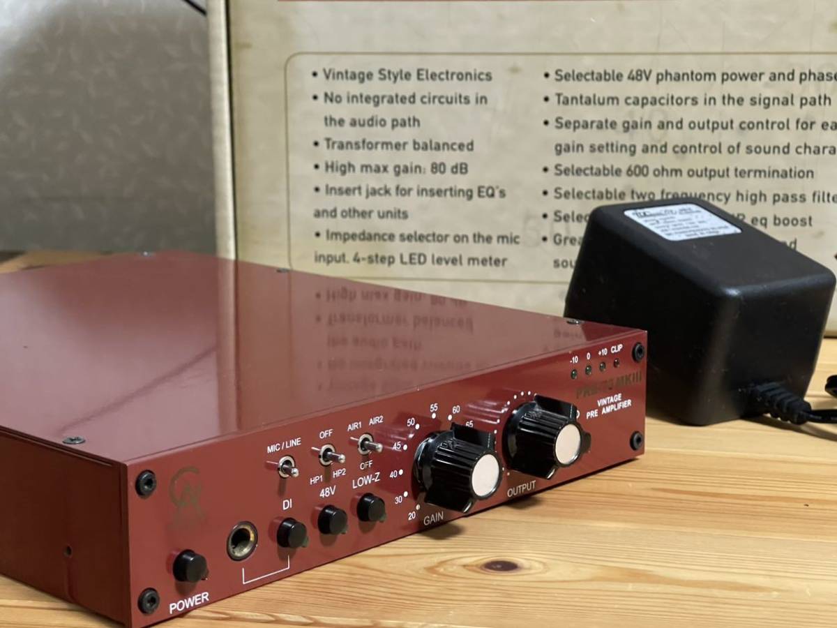 microphone preamp - Recording, PA equipment - Musical instruments