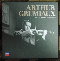 CD74枚組/ Grumiaux Complete Philips Recording / A.グリュミオー-フィリップス 録音全集 / 歴史的な面盤の数々！