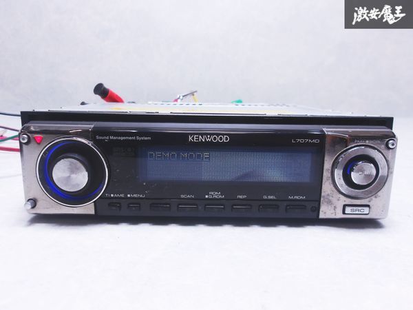 ケンウッド 　M505 美品　クリーニング済　リモコン付き　当時物　旧車