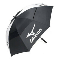 【訳あり商品】【日本未発売モデル！】 Mizuno USA Double Canopy Umbrella (Black-White)
