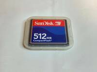 SanDisk　CompactFlash　512MB