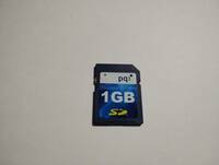 1GB　pq1　SDカード　フォーマット済み　メモリーカード
