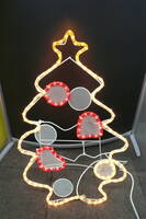 中古　LEDクリスマスツリーイルミネーション電飾　[1-1498] ◆送料無料(北海道・沖縄・離島は除く)◆