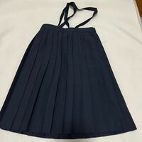 日本製 サイズ160 小学生 　プリーツスカート 　音楽会　紺　ネイビー　キッズ 女の子