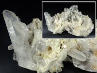 ∇花∇希少品 天然石 大型 水晶 クリスタル 集合体 クラスター ヒマラヤ水晶 重量2.2kg 原石パワーストーン風水鉱物