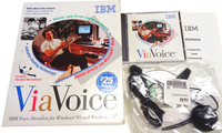 新古品 IBM Via Voice for Windows 95 and Windows NT