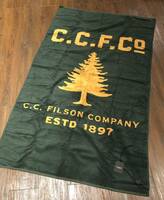 新品未使用 FILSON Pine Tree Towel 限定品 約180cm×約100cm 肉厚 大判 タオル ブランケット 17オンス パインツリー 綿100％