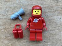 LEGO レゴ　 ★　旧スペースフィグ(赤)　★　美品